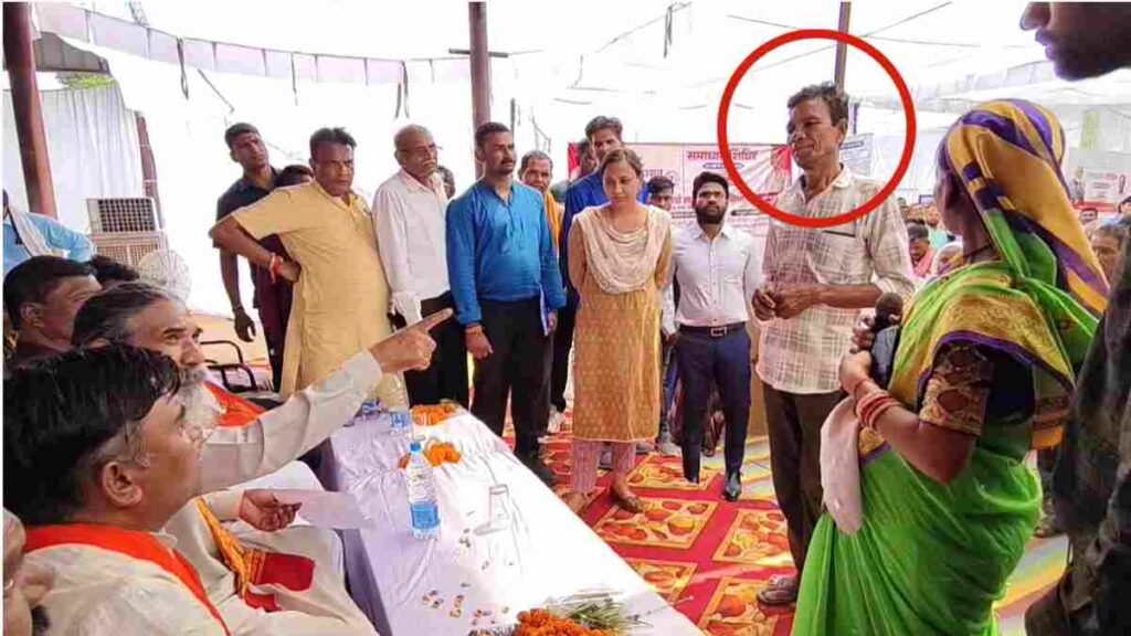 सुशासन तिहार के समाधान शिविर में नशे में पहुंचा सचिव, महिला सरपंच ने कहा , पंचायत मे रोज शराब पीकर आता है, सीईओ ने किया निलंबित