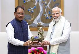 प्रधानमंत्री मोदी कार्यकाल के 12 साल पूरे : मुख्यमंत्री साय ने प्रधानमंत्री मोदी को दी बधाई, कहा – पीएम मोदी के नेतृत्व में छत्तीसगढ़ के समग्र विकास को मिली नई गति 1 pm 2