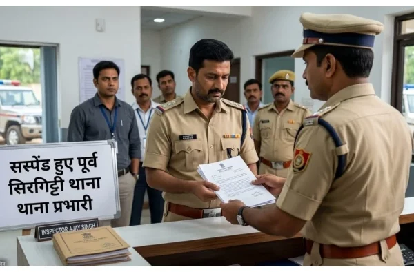 C.G News मासूम से दुष्कर्म केस में पहले हुए थे लाइन अटैच; अब सस्पेंड हुए पूर्व सिरगिट्टी थाना प्रभारी thana