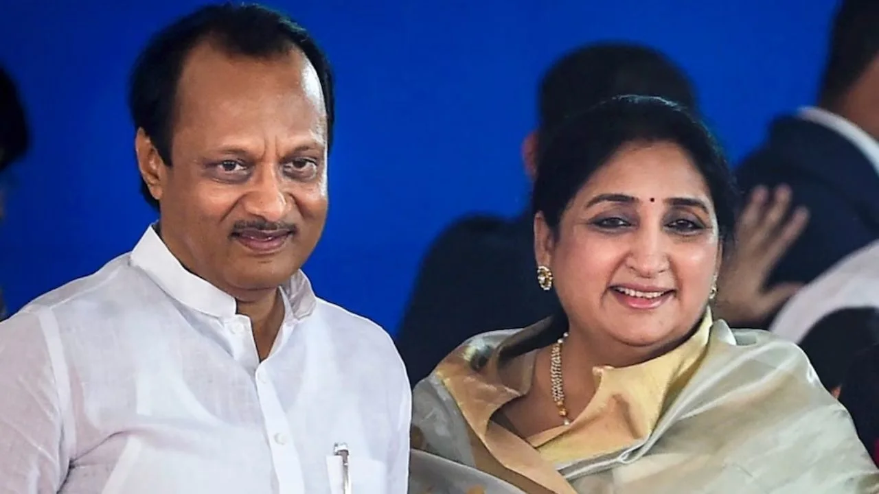 ajit pawar sunetra pawar