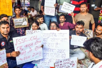 Ranchi Student Protest 1