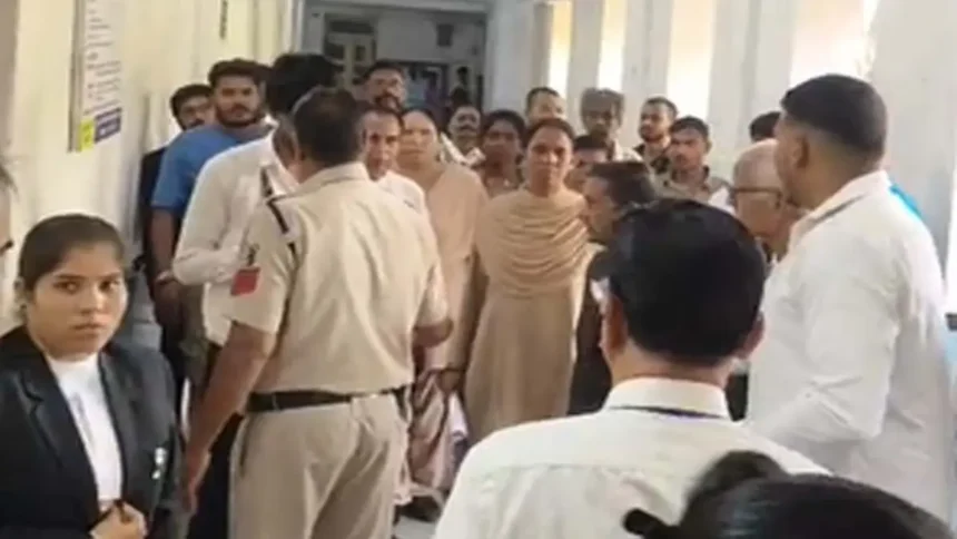 Fight in Bilaspur court premises 1789556985