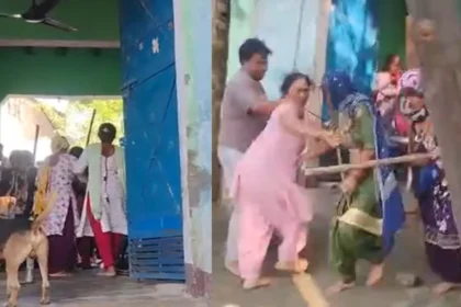 Baghpat Women Lath Yuddh Viral