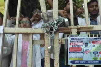 Gwalior Ayurvedic Medical College Protest