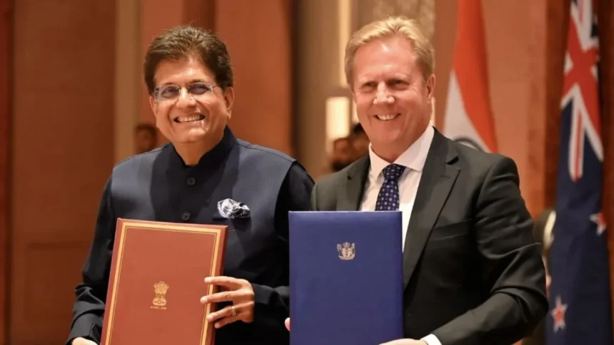 India New Zealand Free Trade Agreement